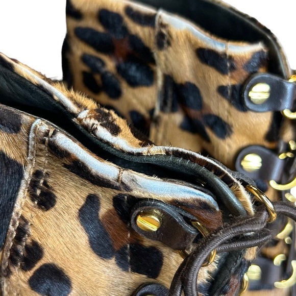 Tory Burch Halima Cheetah Print Boots - Picture 3 of 9